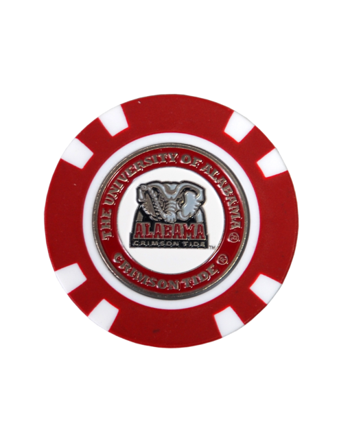 Poker Chip Ball Markers NFL, NCAA, MLB, Armed Services