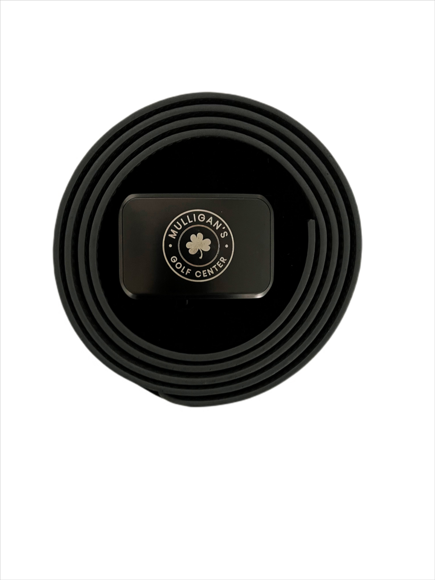 Mulligan's Logo Leather Joseph Elliott Belts