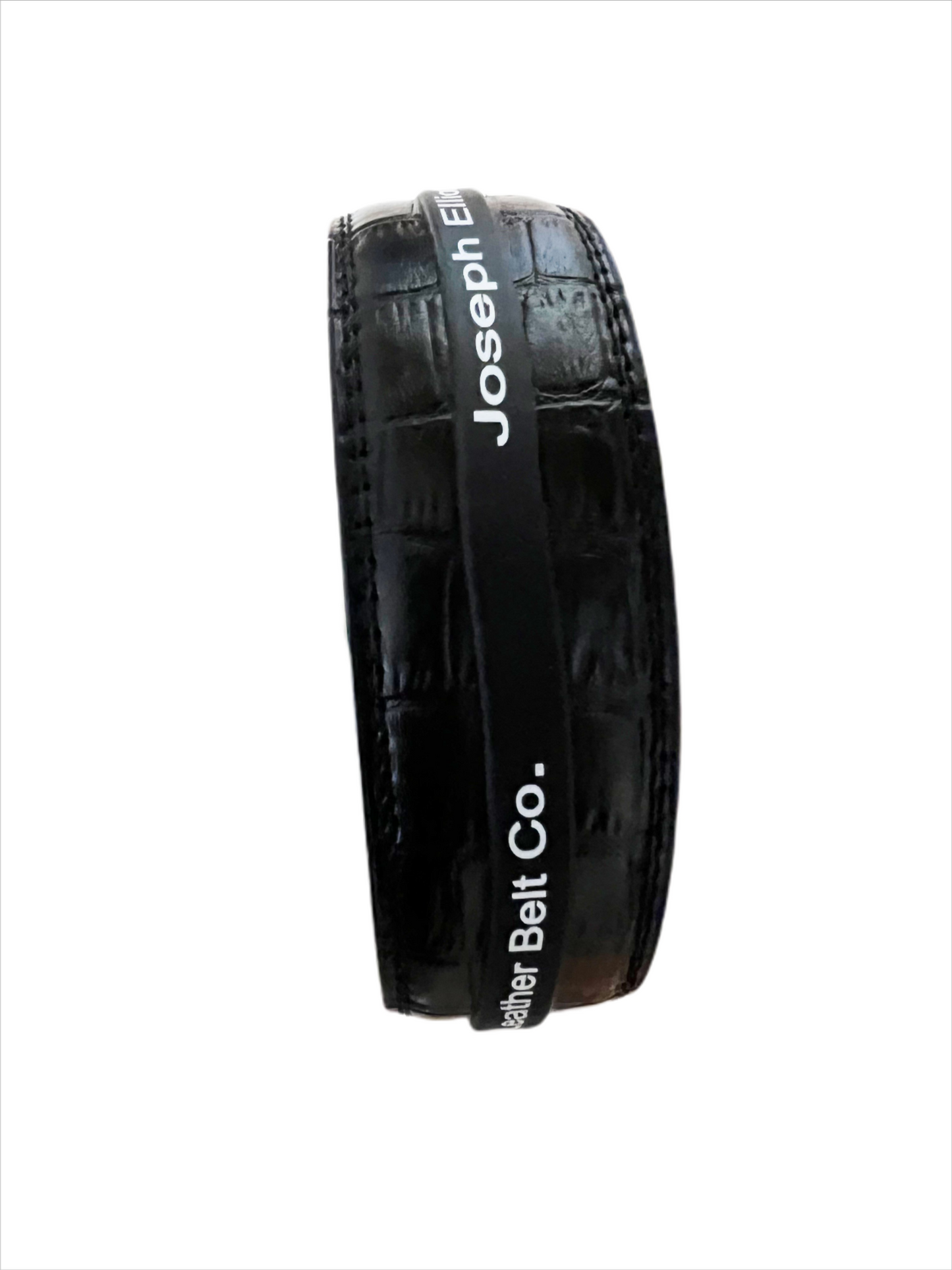 Mulligan's Logo Leather Joseph Elliott Belts