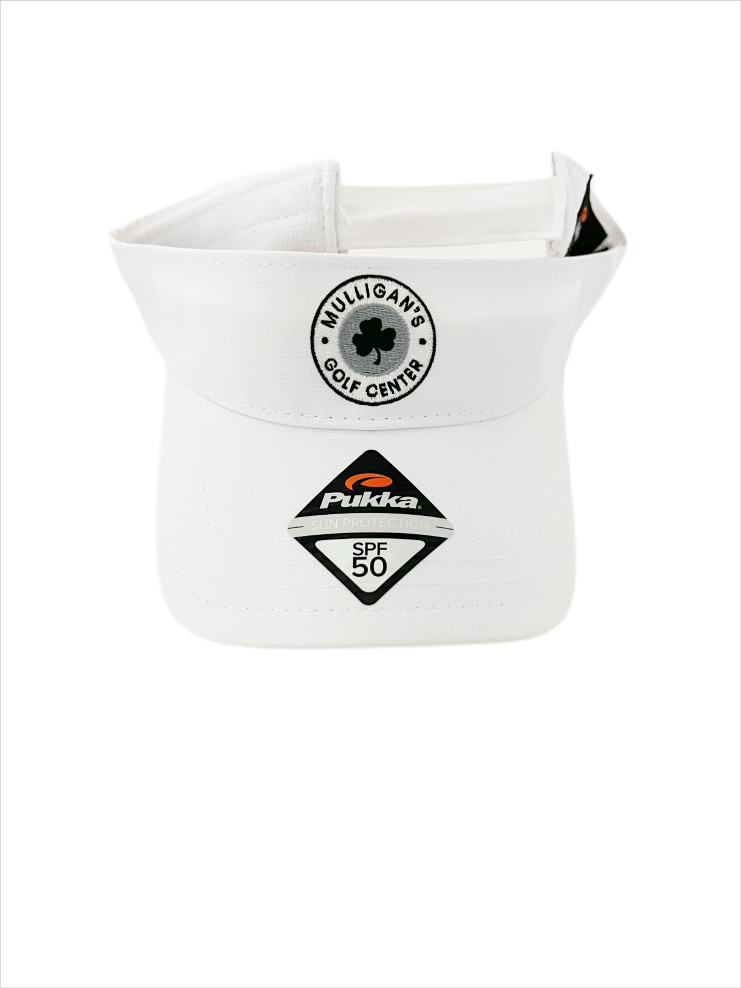 Mulligan's Logo Pukka Visor