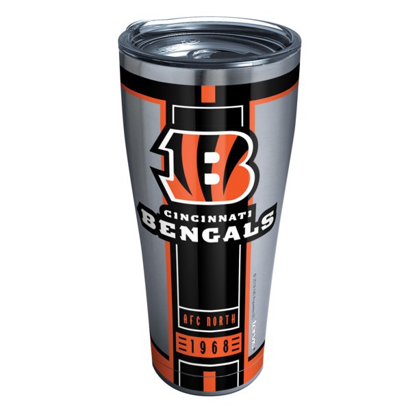 Cincinnati Bengals 20 oz Stainless Steel Tervis Tumbler