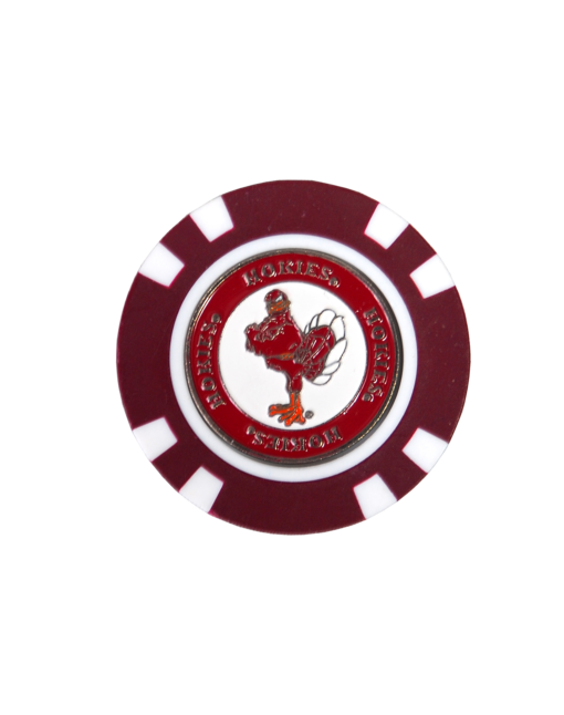 Poker Chip Ball Markers NFL, NCAA, MLB, Armed Services