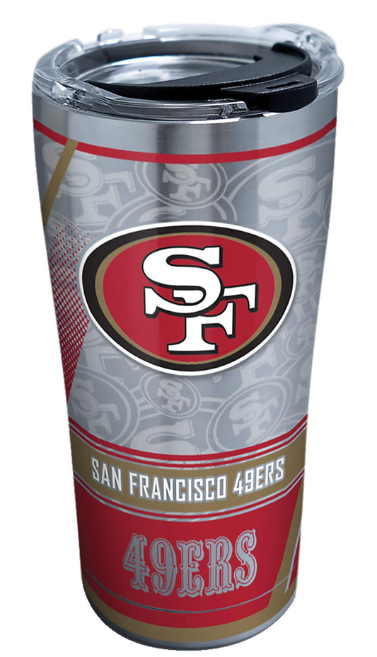 San Fransisco 49ers 20 oz Stainless Steel Tervis Tumbler Hot/Cold