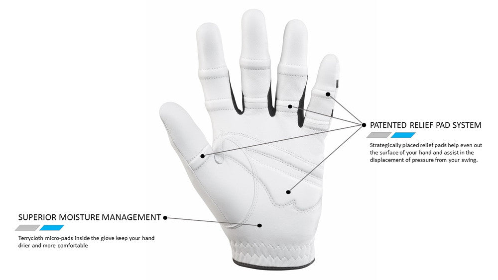 Bionic  Stablegrip With Natural Fit Golf Glove Mens/Womens