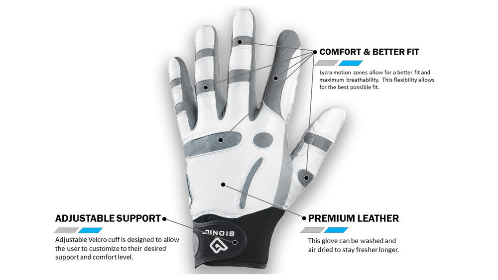 Bionic Relief Grip Golf Glove