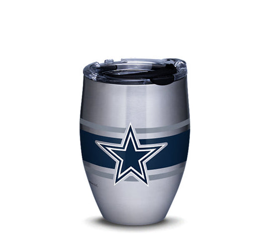 Dallas Cowboys Stemless Wine Stainless Steel Tumbler With Hammer Lid