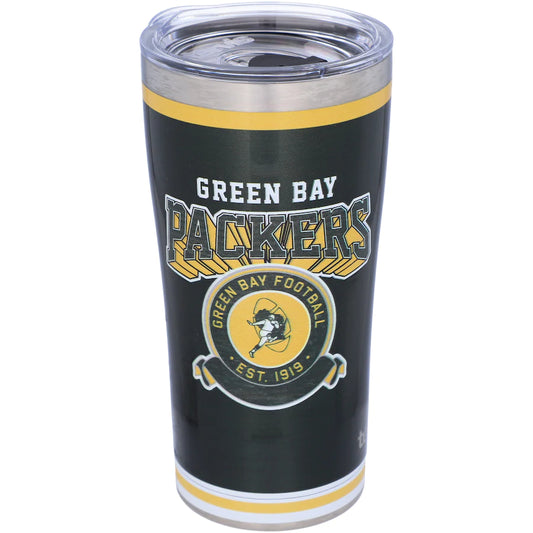 Green Bay Packers 20 oz Stainless Steel Tervis Tumbler Hot/Cold