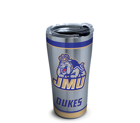 JMU - James Madison University Dukes 20 oz Stainless Steel Tervis Tumbler Hot/Cold