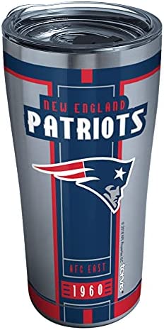New England Patriots 20 oz Stainless Steel Tervis Tumbler Hot/Cold
